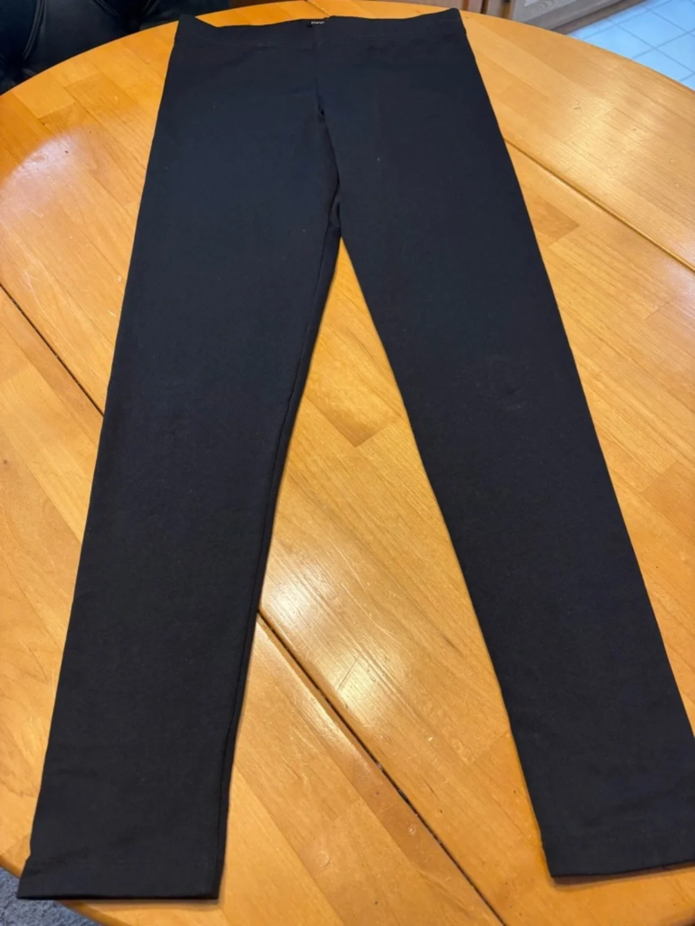 David Lerner New Black Stretch Leggings Size Small - Picture 4 of 5